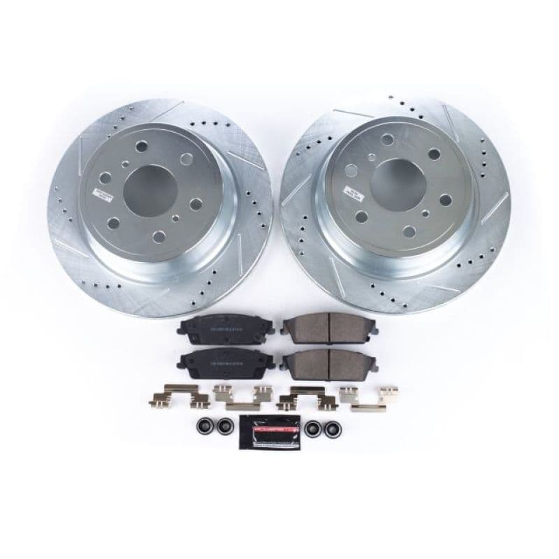 PowerStop Z23 Evolution Sport Brake Kit for Daily Driver Carbon-Fiber Ceramic...