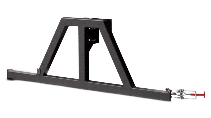 Body Armor 4x4 Tire Carrier for Tacoma 2" Square Tube Design Fits 35" Tire - Image 2