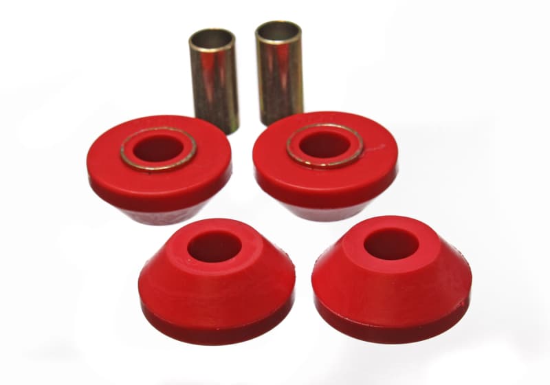 Energy Suspension Strut Bushings for Front Wheel Drive Vehicles Red Polyurethane - Image 3