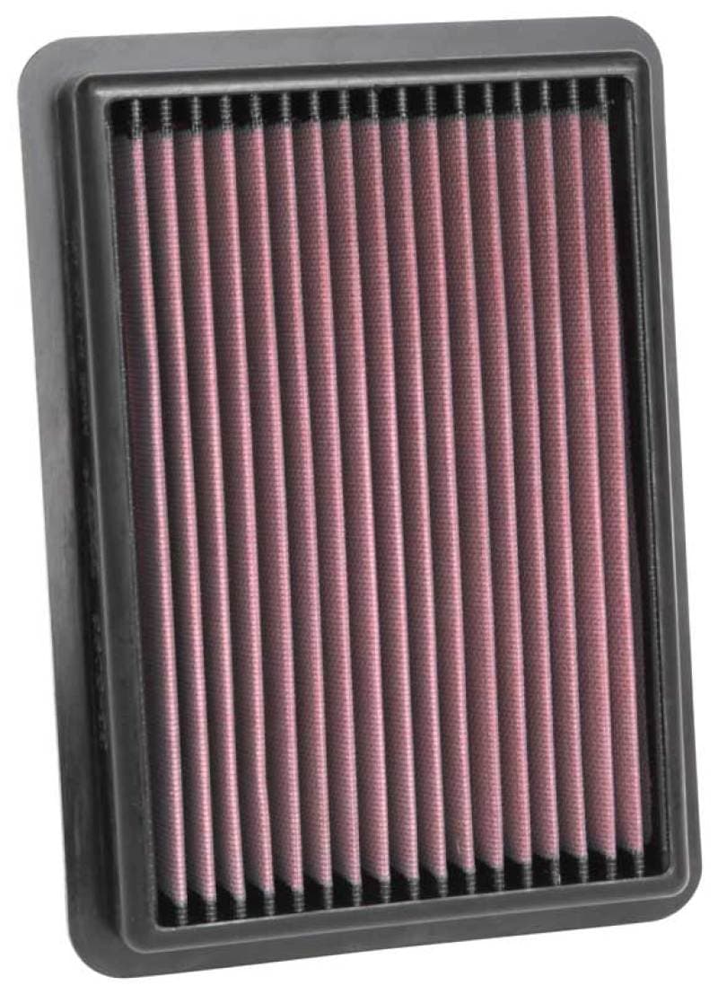 K&N Engineering Drop-In Air Filter Washable Reusable High-Flow for Multiple V...