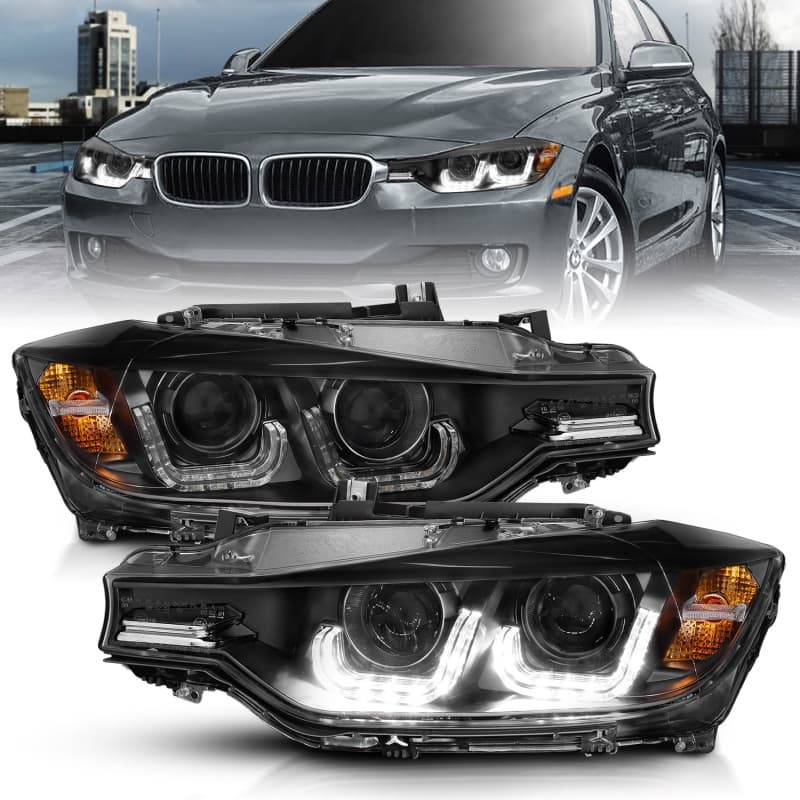 ANZO LED Projector Headlights for Chevy C6 121504