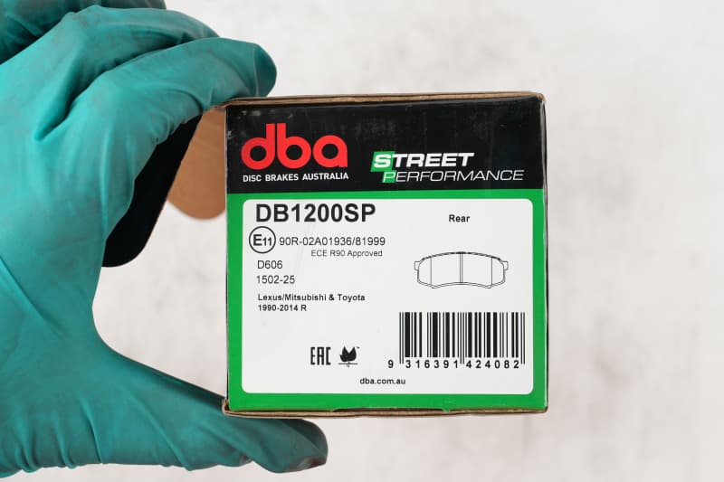 DBA SP500 Brake Pads for Daily Driver Vehicles Low Dust Low Wear - Image 3