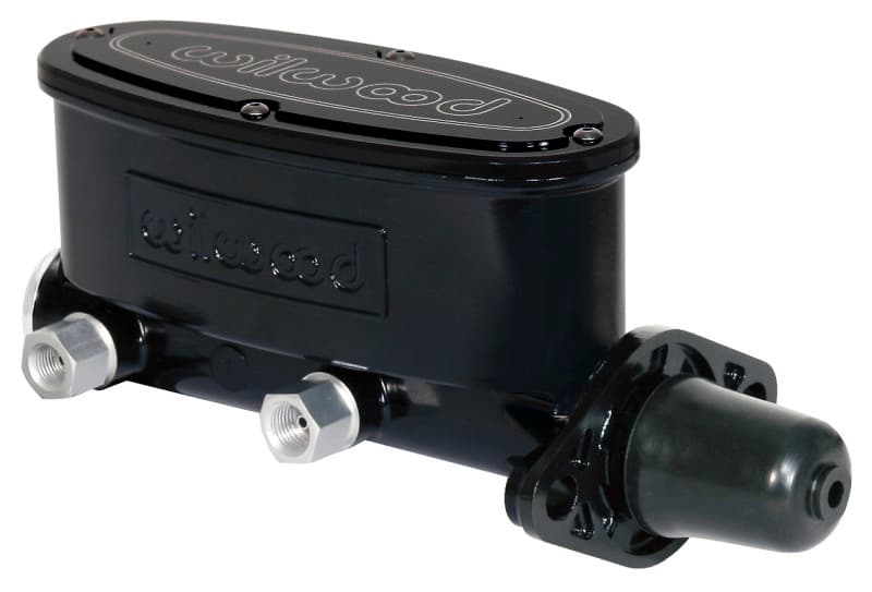Wilwood Tandem Aluminum Master Cylinder 1-1/8" Bore Black E-Coat