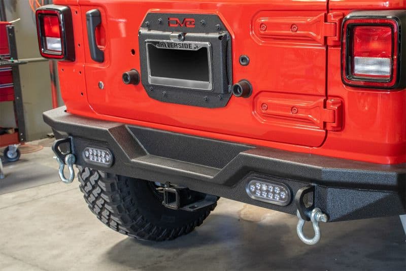 DV8 Offroad Spare Tire Delete Kit for Jeep JL with Backup Camera Housing - Image 5