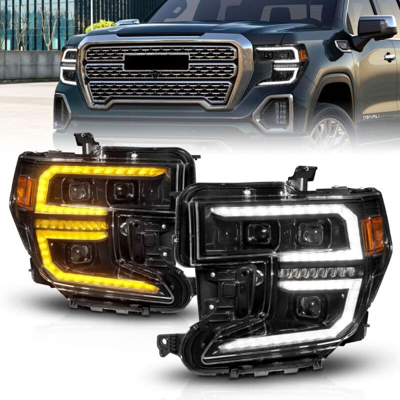 ANZO LED Projector Headlights for Chevy C6 111600
