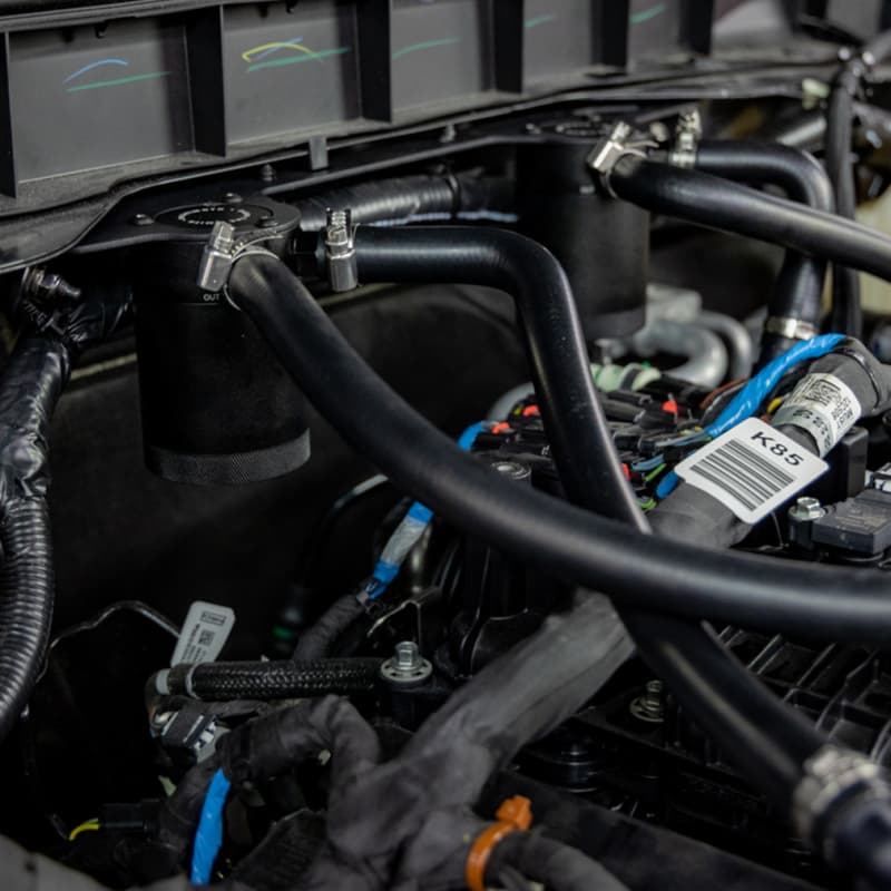 Mishimoto Baffled Oil Catch Can for Ford 2.7L EcoBoost Second Gen - Factory Spec - Image 5