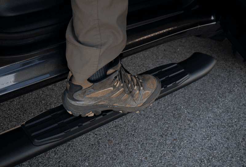 Fishbone Offroad Side Steps for 2019+ Dodge Ram 1500 Crew Cab 5-Inch Oval - Image 4