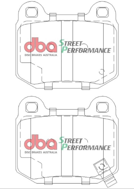 DBA SP500 Brake Pads for Daily Driver Vehicles Low Dust Ultra-Low Wear - Image 2