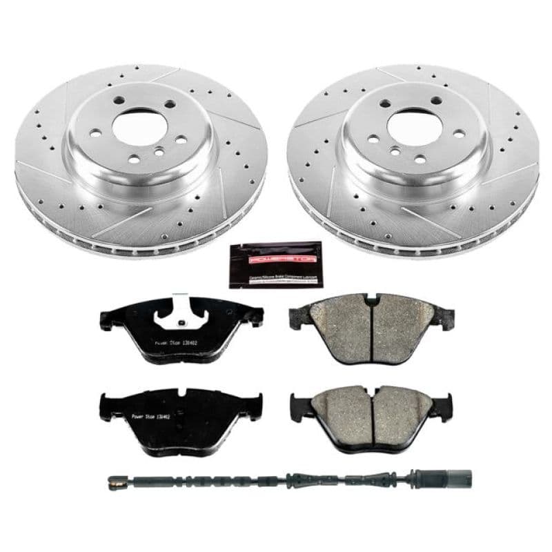 PowerStop Z23 Evolution Sport Brake Kit for Daily Driver Carbon-Fiber Ceramic...