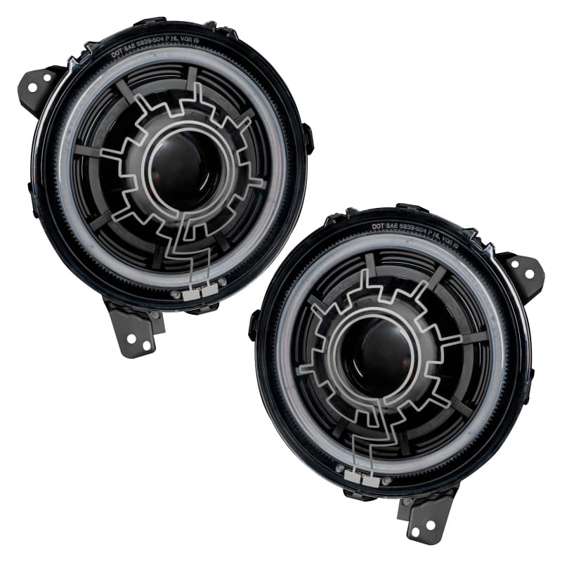 ORACLE Lighting Oculus Bi-LED Heated Headlights for Jeep Wrangler JL Gladiato... - Image 2