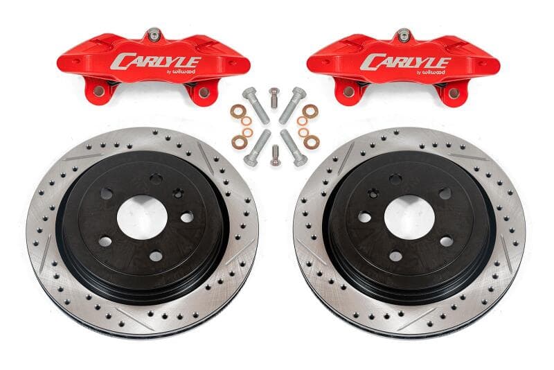 BMR Suspension Brake Kit for 14-17 Chevrolet SS 15in Conversion Drilled Slott...