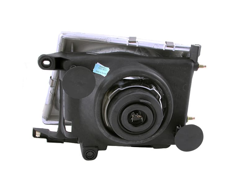 ANZO Crystal Headlights for Chevy C6 Clear Lens Chrome Housing Pair - Image 3