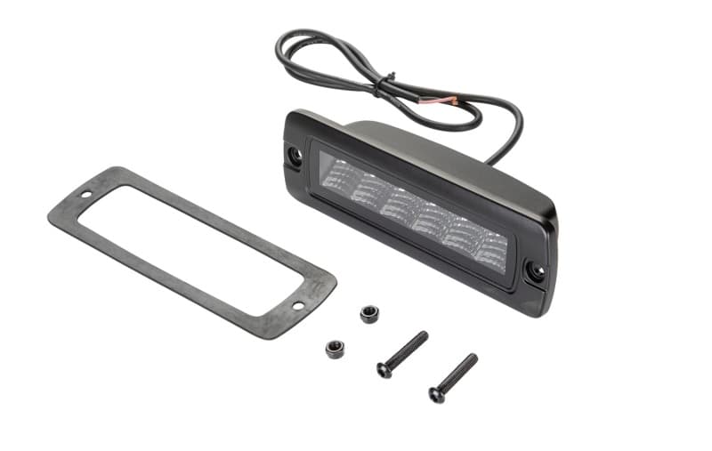 Hella Black Magic LED Light Bar with Cooling Fins and Homogeneous Illumination