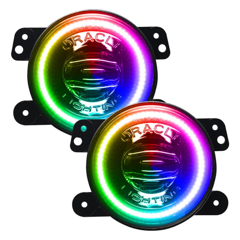 ORACLE Lighting LED Fog Light Assembly for Wrangler JK Gladiator JL Sahara 30...