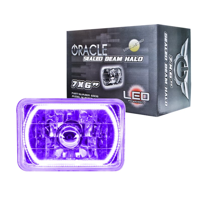 ORACLE Lighting Sealed Beam Headlights with SMD Halos for Classic Cars