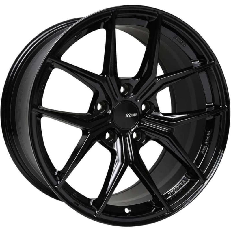 Enkei TSR-X Wheel 20x9.5 40mm Offset 5x114.3 Bolt Pattern Gloss Black