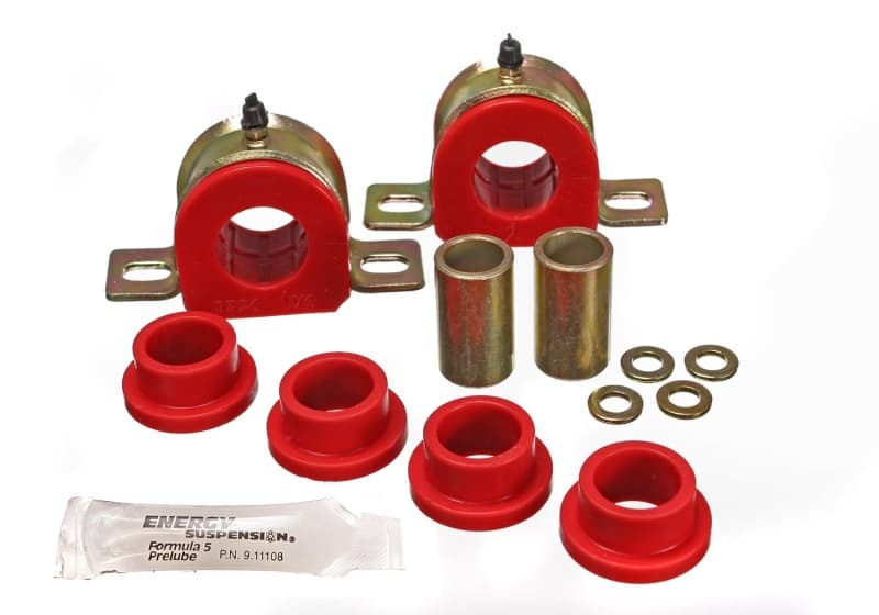 Energy Suspension Sway Bar Bushings Red Hyper-Flex Polyurethane - Image 2