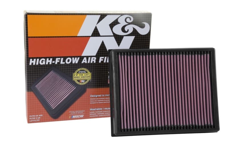 K&N Engineering Drop-In High-Flow Air Filter Reusable Washable Cotton Media - Image 5