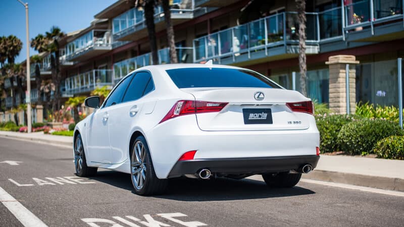 Borla Axle-Back Exhaust for 2014-2017 Vehicles 2.25" Diameter Oval Tips - Image 2