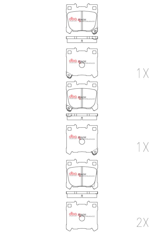 DBA RP Performance Brake Pads
