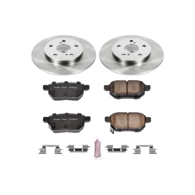PowerStop Z17 Autospecialty Brake Kit with Ceramic Pads and Rotors