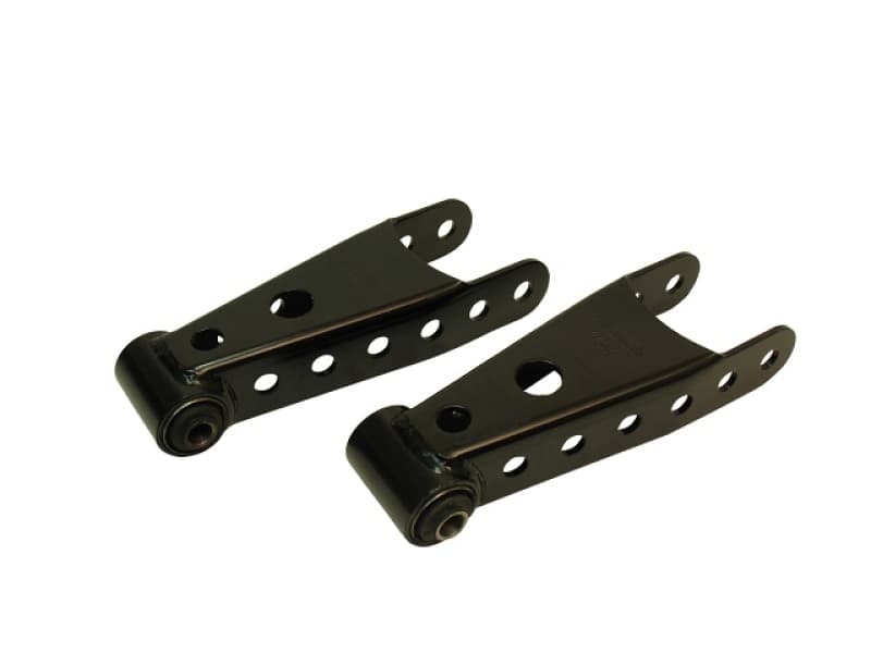 Belltech Lowering Shackle Kit for Trucks 1-3 Inch Drop Powder Coated Steel