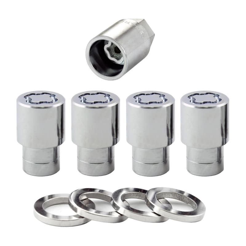 McGard Wheel Lock Nut Set for Universal Fitment Steel Collar Security