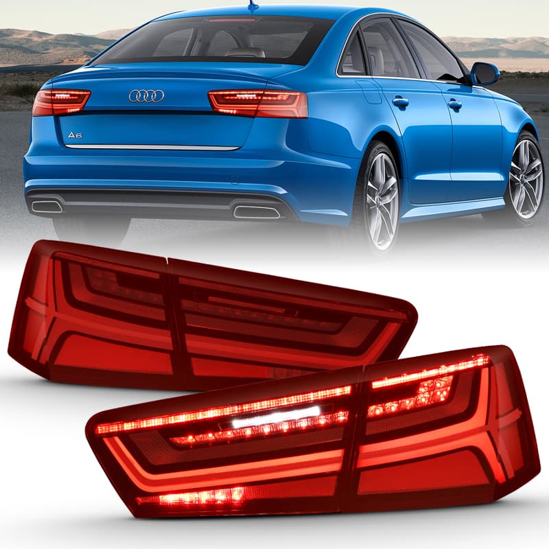 ANZO LED Taillights for Chevy C6 6-Piston 355mm