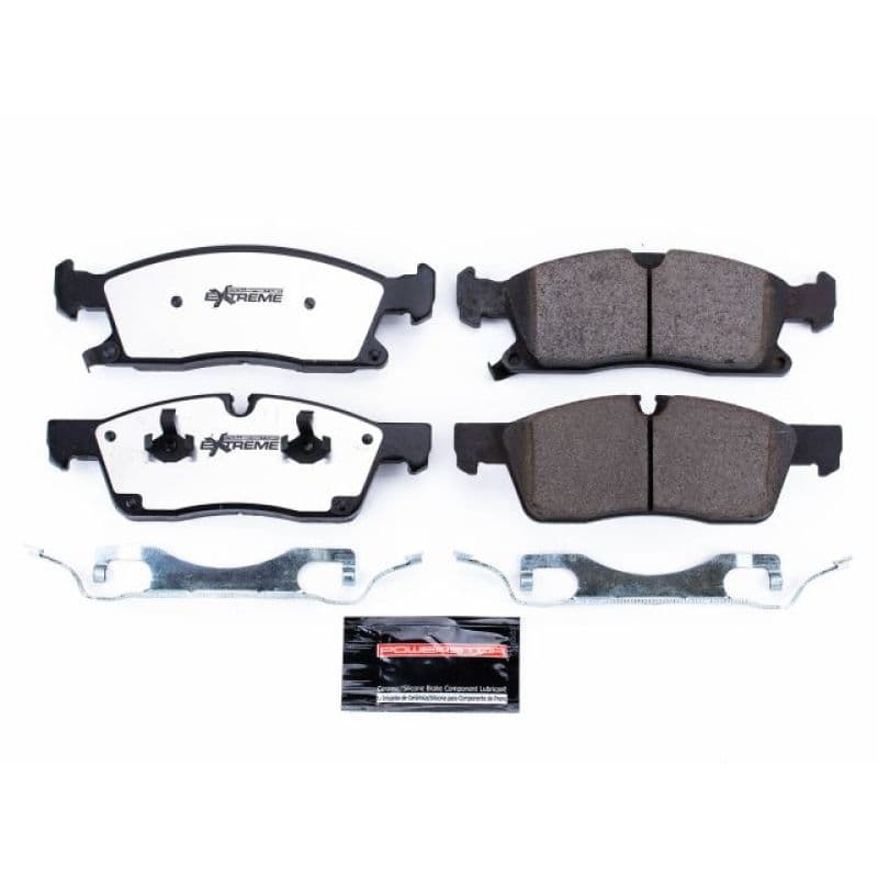 PowerStop Z36 Ceramic Brake Pads for Trucks & SUVs Low-Dust Carbon-Fiber Comp...