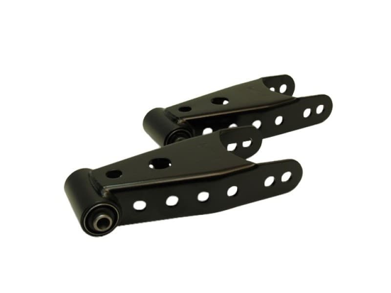 Belltech Lowering Shackle Kit for Trucks 1-3 Inch Drop Heavy Gauge Steel - Image 2