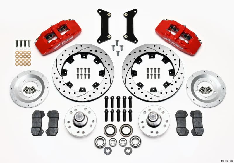Wilwood Dynapro 6-Piston Brake Kit for American Muscle Cars with 12.19" Rotors