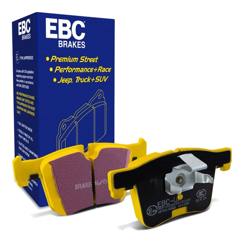 EBC Yellowstuff Brake Pad Set for Street & Track Driving High Performance