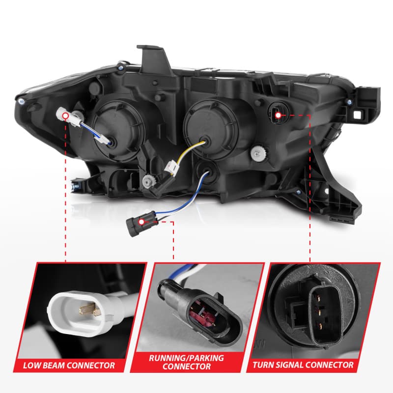 ANZO LED Projector Headlights for Chevy C6 111562 - Image 5