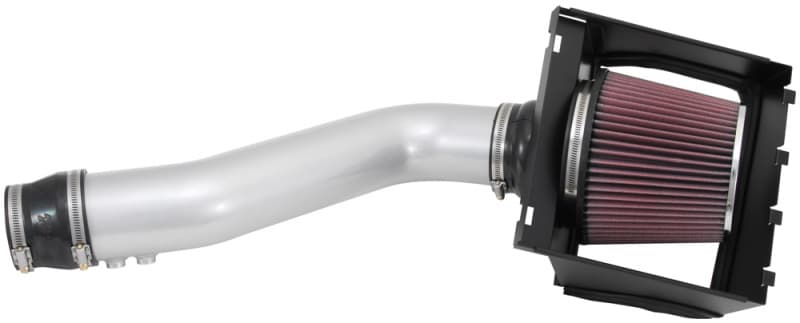K&N Engineering Cold Air Intake for Chevy C6 77-2585KS Mandrel-Bent Aluminum - Image 5