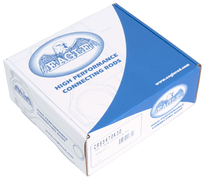 Eagle H-Beam Connecting Rods 4-Cyl Forged 4340 Steel ARP 2000 Bolts - Image 2