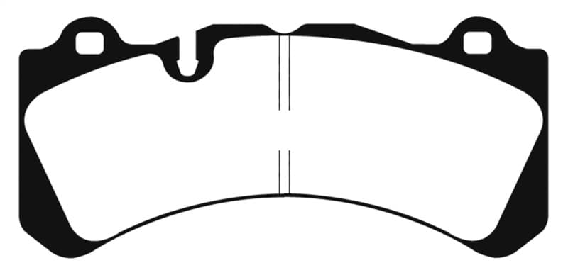 EBC Yellowstuff Brake Pad Set for Street and Track Driving High Performance - Image 2