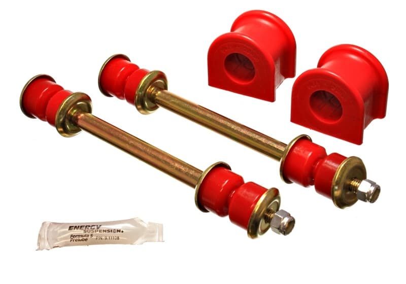 Energy Suspension Sway Bar Bushings Hyper-Flex Polyurethane Red - Image 2