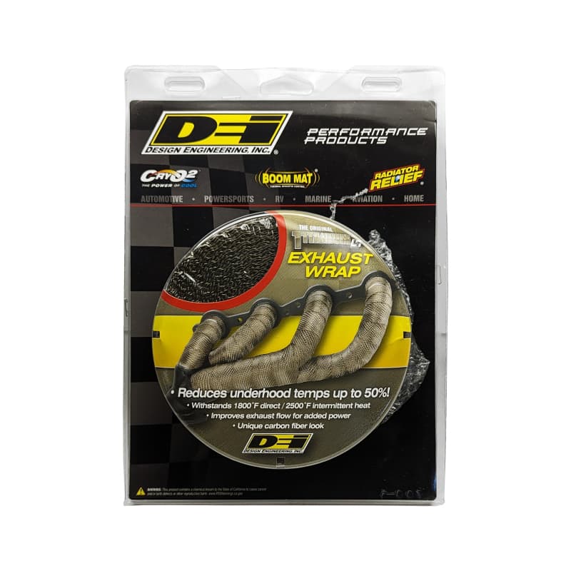 DEI Titanium Exhaust Wrap with LR Technology High-Heat Thermal Shield - Image 5