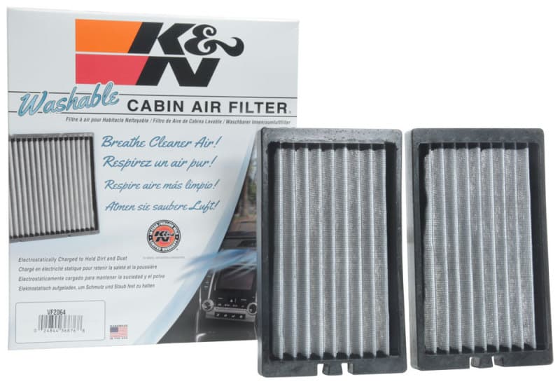 K&N Engineering Cabin Air Filter Washable High-Flow Synthetic Material - Image 5