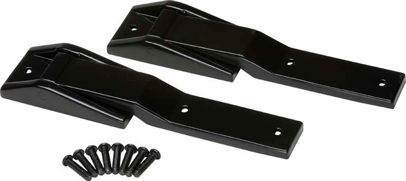 Kentrol Tailgate Hinge Pair for 97-06 Jeep Wrangler TJ Powdercoat Black