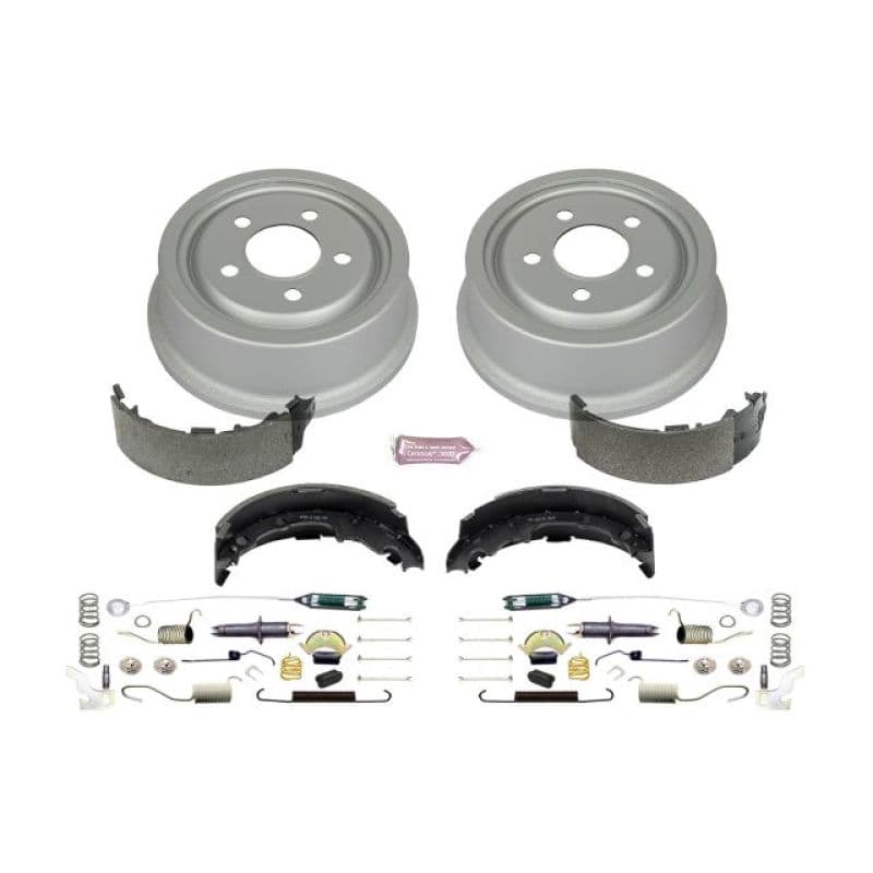 PowerStop Drum and Shoe Kit Stock Replacement Complete Brake Set