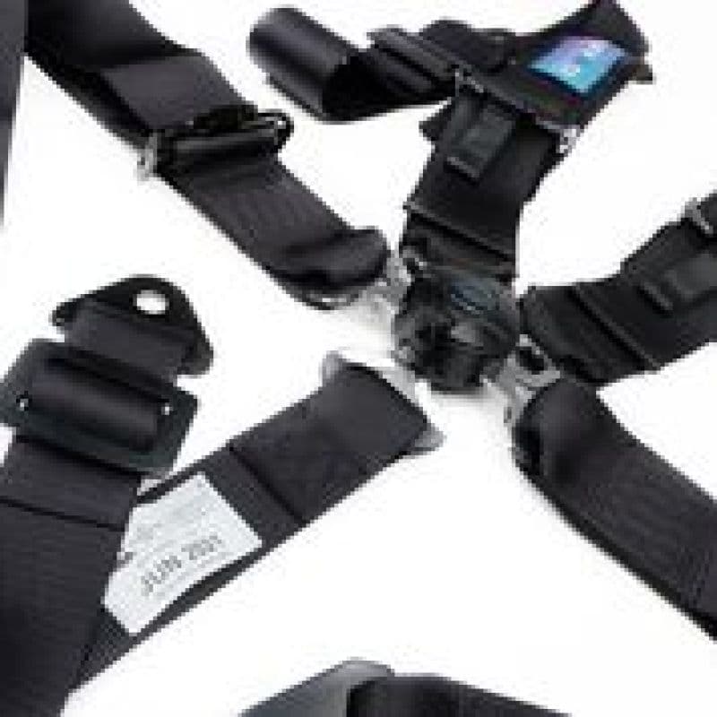 NRG 5PT 3in. Seat Belt Harness Cam Lock Black - Image 3