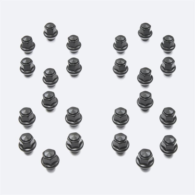 Ford Racing Wheel Lug Nut Kit for Ford F-150 24 Black Chrome Nuts - Image 2