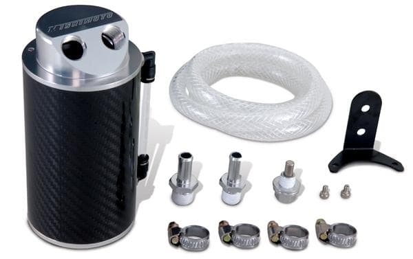 Mishimoto Baffled Oil Catch Can for Ford Focus RS - Vacuum PCV System - Image 2