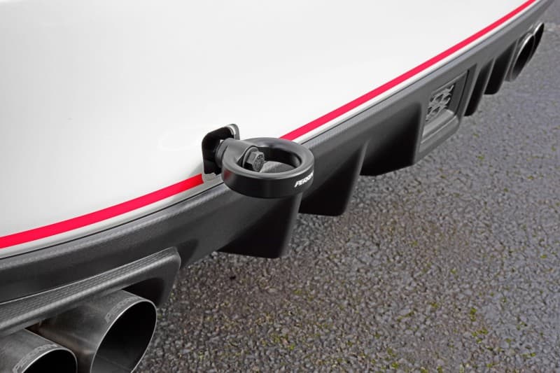 Perrin Performance Rear Tow Hook Kit for 15-21 Subaru WRX/STI Black - Image 5