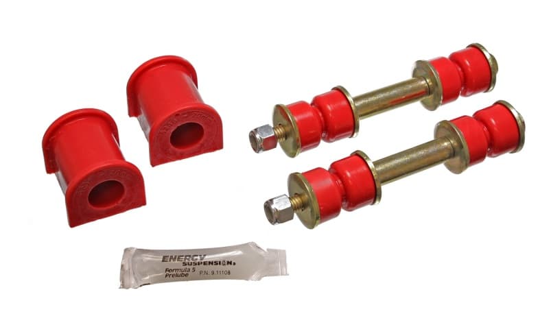 Energy Suspension Sway Bar Bushings Hyper-Flex Polyurethane Red
