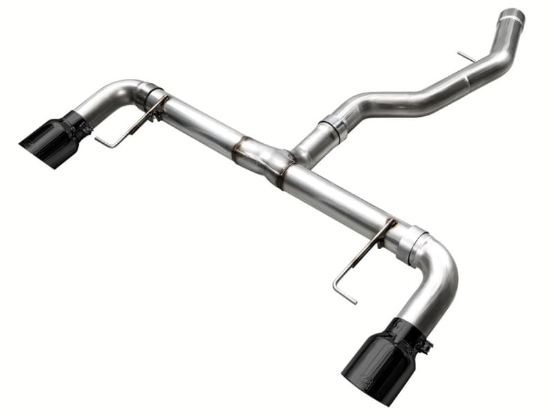 AWE Tuning Axle-Back Exhaust for B48 Engine 3" Single to Dual Tip