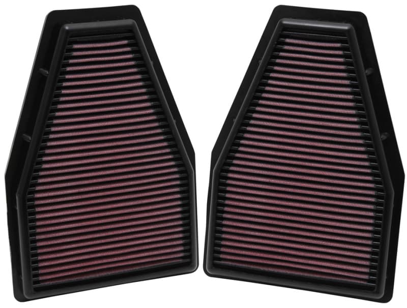 K&N Engineering Drop-In Air Filter Washable Reusable High-Flow 33-2484