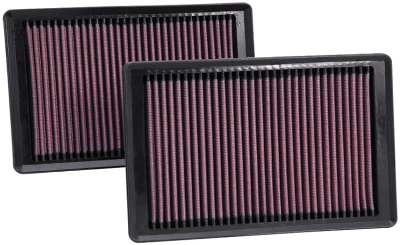 K&N Engineering Drop-In Air Filter Washable Reusable High-Flow 33-2445