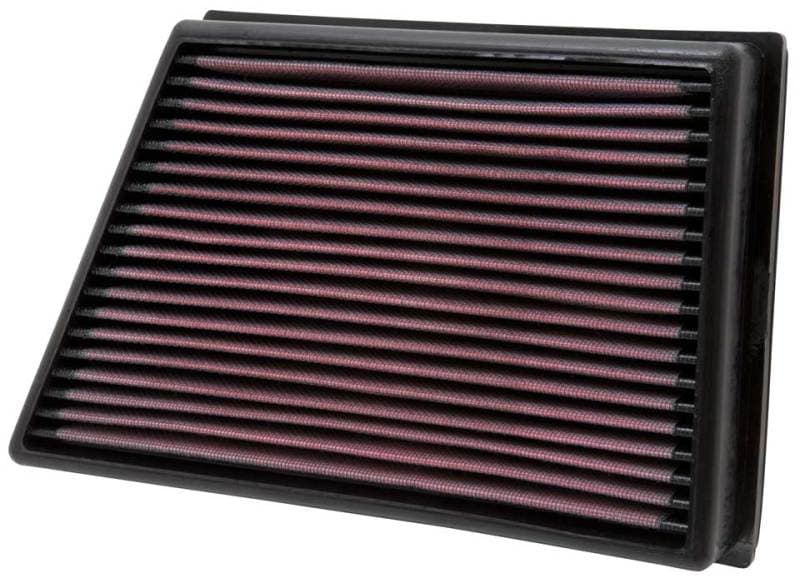 K&N Engineering Drop-In Air Filter Washable Reusable High-Flow for Multiple V...
